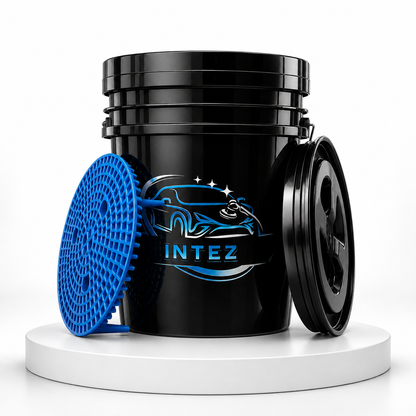 Detailing Bucket Set 20L- Was emmer met afsluitbare deksel en grit guard