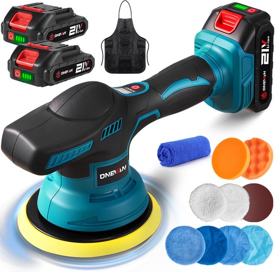 Dual Action Polisher draadloos 21V - Poliistmachine