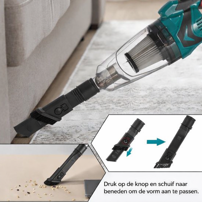 YOFIDRA Accu Stofzuiger Set - 2x Accu - Handstofzuiger voor Auto Detailing