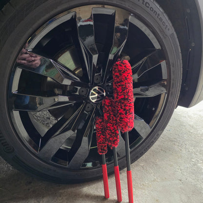 Wheel Brush Set - Small, Medium & Large - Professionele Velgenborstel Set