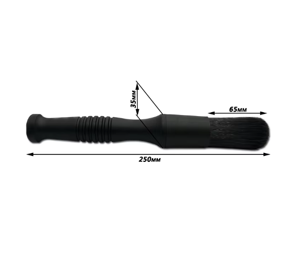 Intez Detailing Brushes met Kunstof Haar