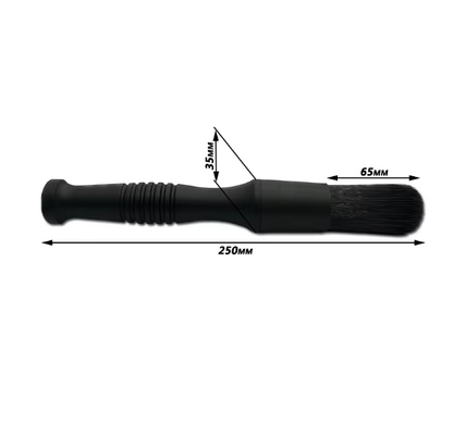 Intez Detailing Brushes met Kunstof Haar