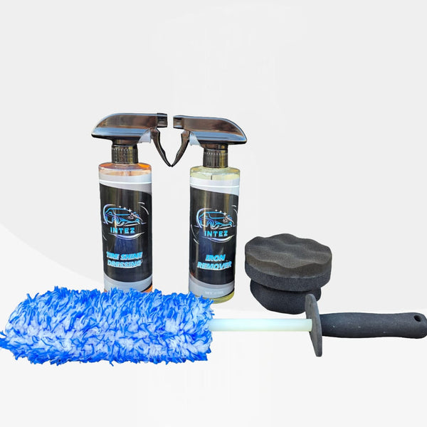 Velgen en Banden Reiniging Set