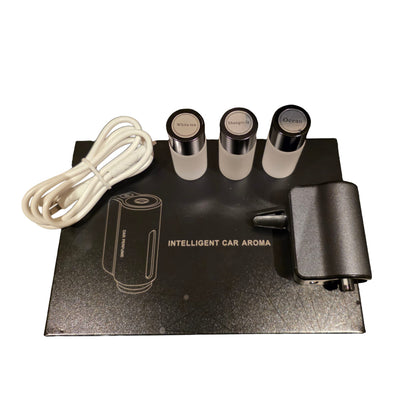 Auto Geur Diffuser – 3 Verwisselbare Geuren oplaadbaar