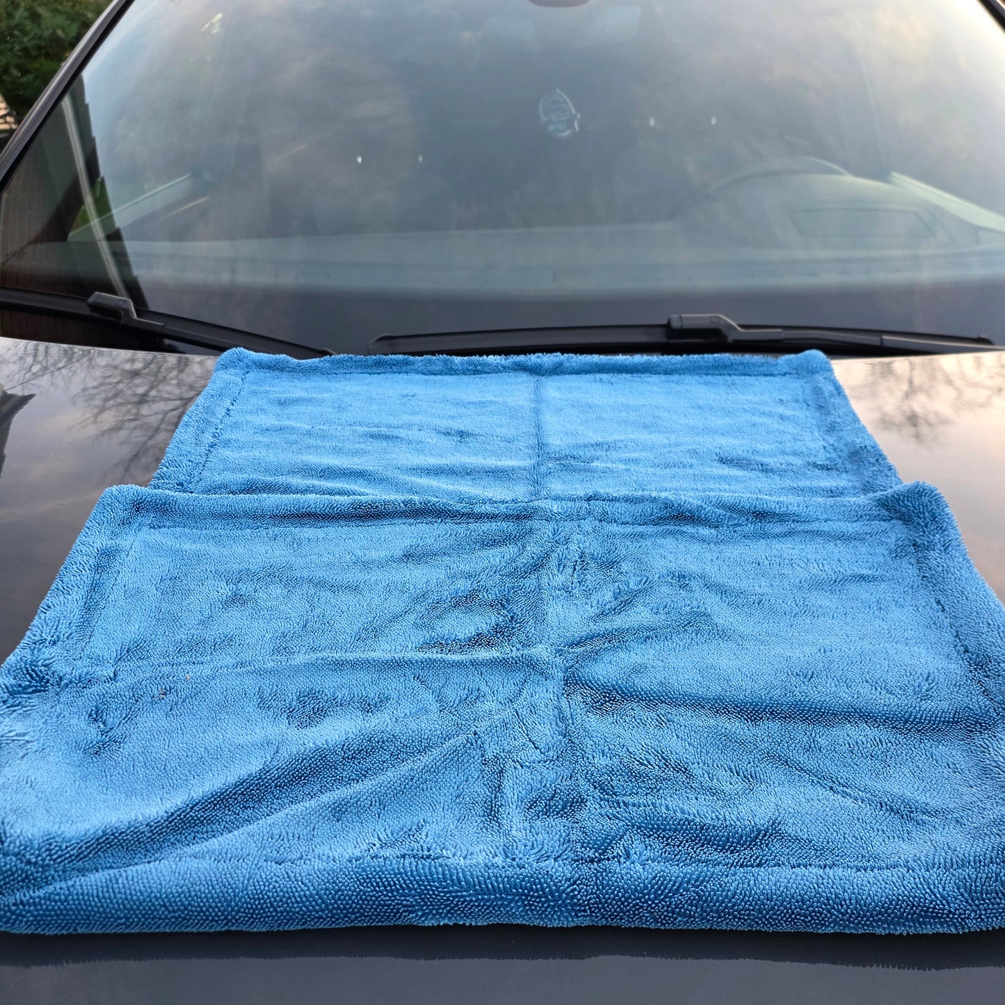 Intez double-sided Twisted Loop Droogdoek 1400 GSM - Premium Auto Droogdoek 50x80cm