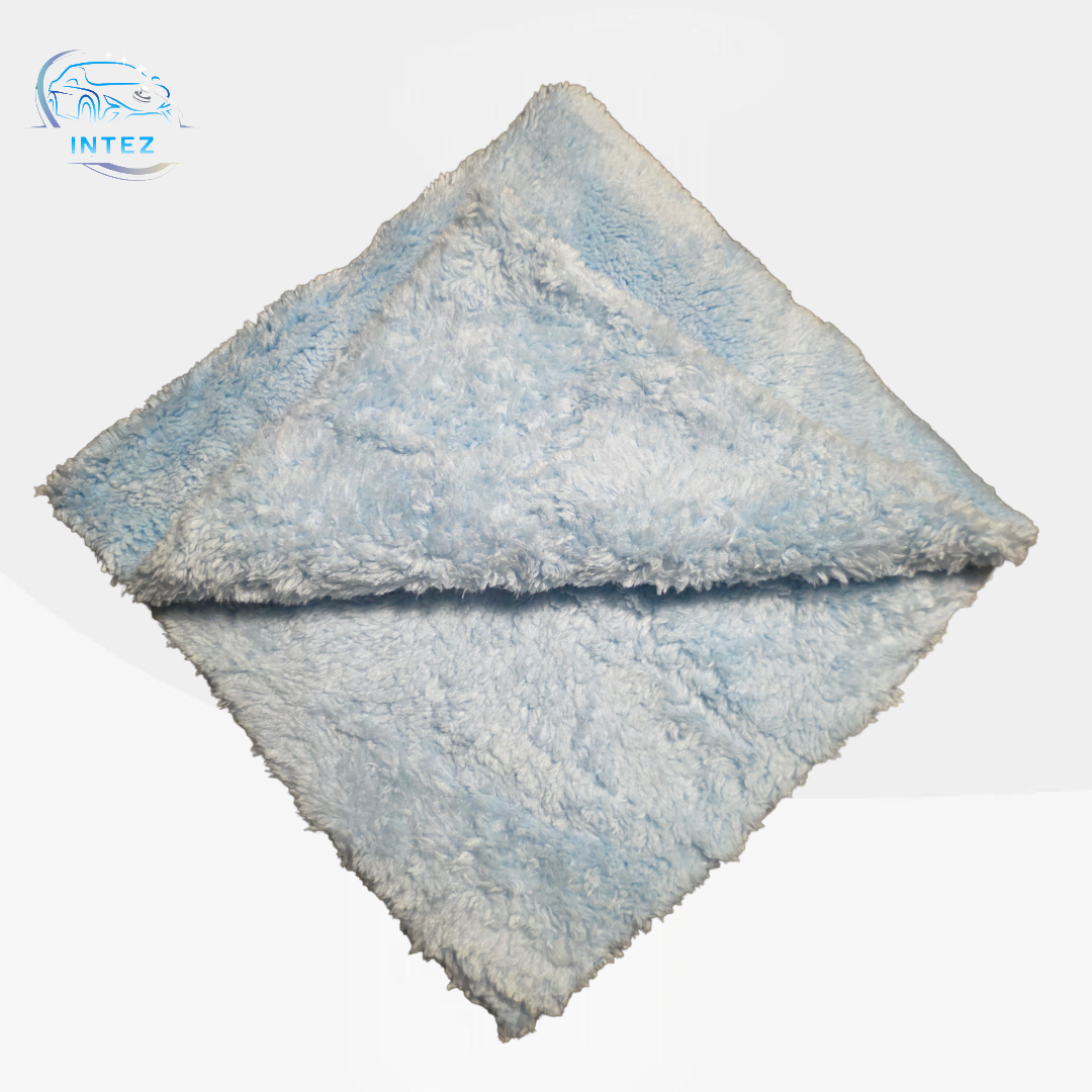 Intez Premium Microfiber Wax Towel 3-Pack - 40x40cm 500GSM Voordeelpakket