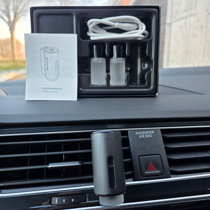 Autoparfum/ Geur Diffuser – 3 Verwisselbare Geuren oplaadbaar