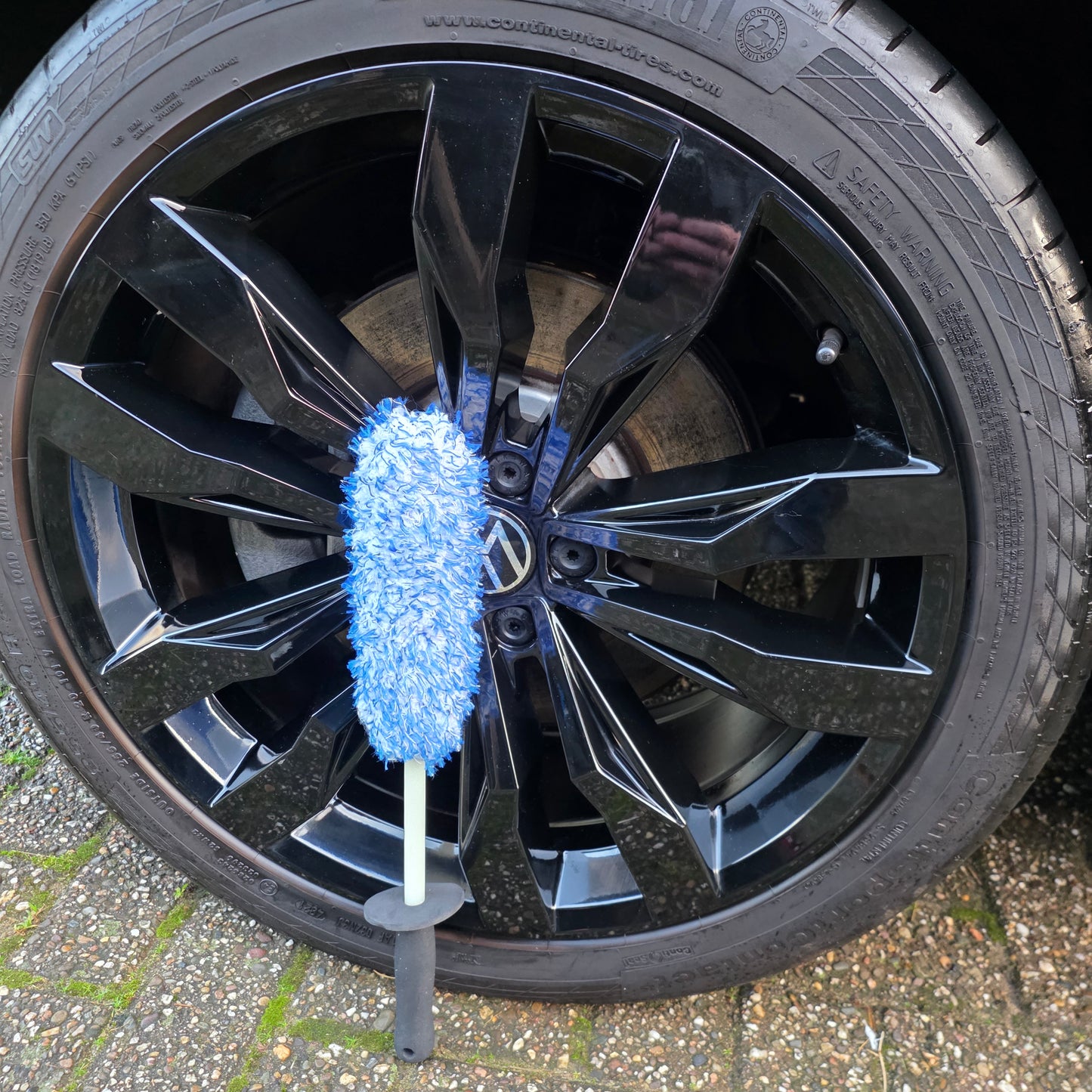 Microfiber Velgenborstel De Luxe Maxi - Premium Velgenreiniging