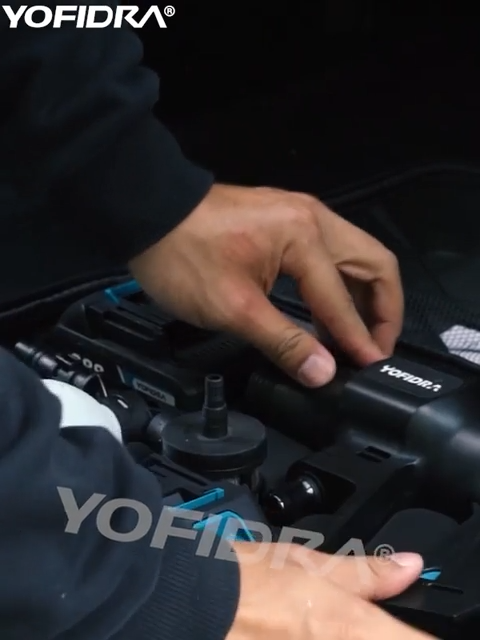 YOFIDRA Draadloze Hogedrukreiniger Set - 2x 18V Accu - Professioneel Auto Detailing